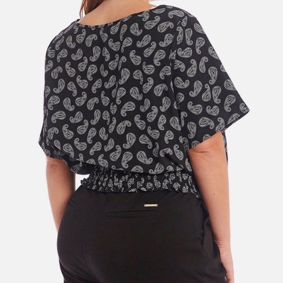 ‼️$5 SALE‼️ MICHAEL KORS Paisley Kimono Top - Picture 2 of 6